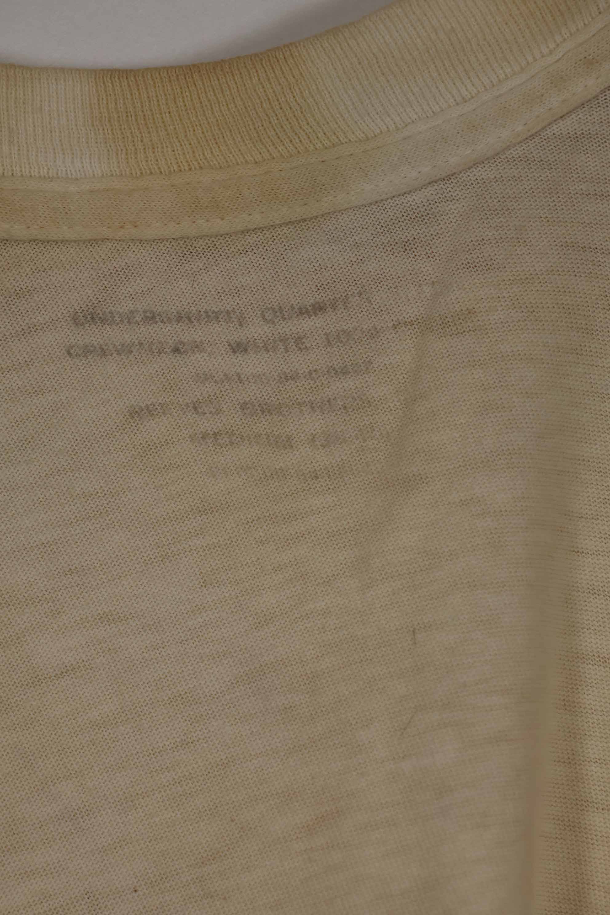 実物 ベトナム戦争 アメリカ軍Tシャツ ハンドライティング 中古品