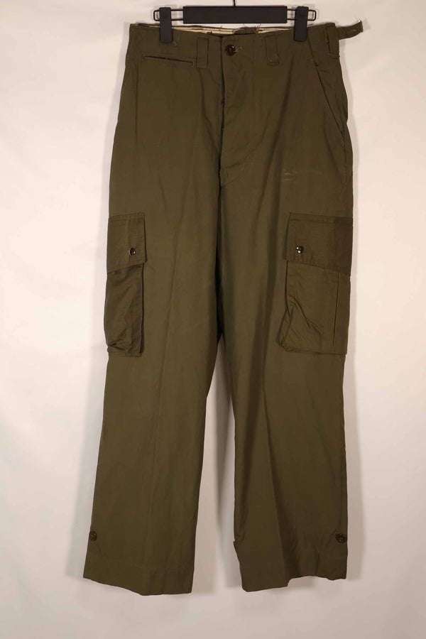 実物 1940年代〜50年代 アメリカ陸軍 M45 パンツ 空挺パンツ 中古品