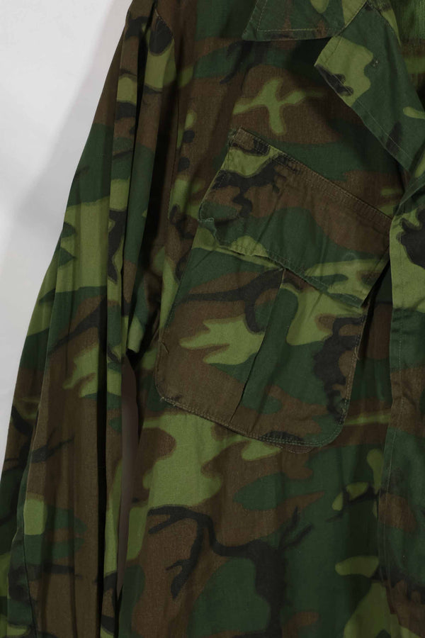 1968年製 ポップリン製 ノンリップ ERDL ジャングルファティーグ ジャケット M-R 状態良い