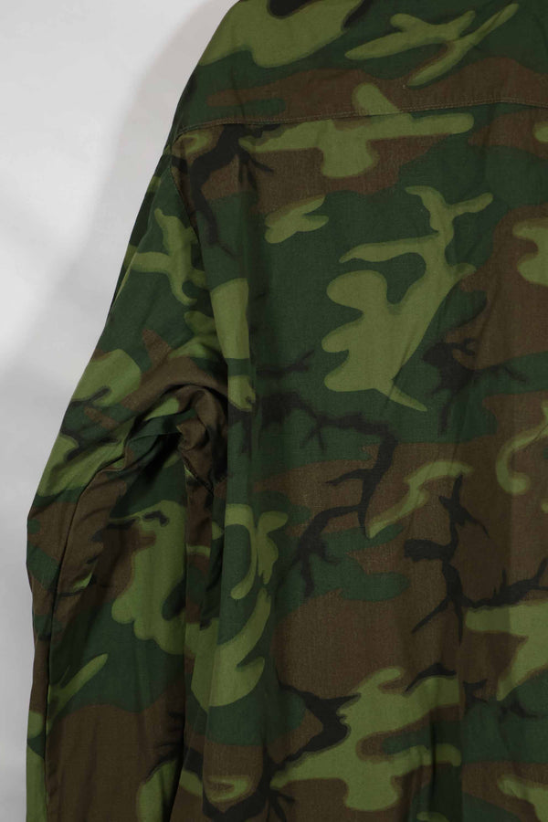 1968年製 ポップリン製 ノンリップ ERDL ジャングルファティーグ ジャケット M-R 状態良い