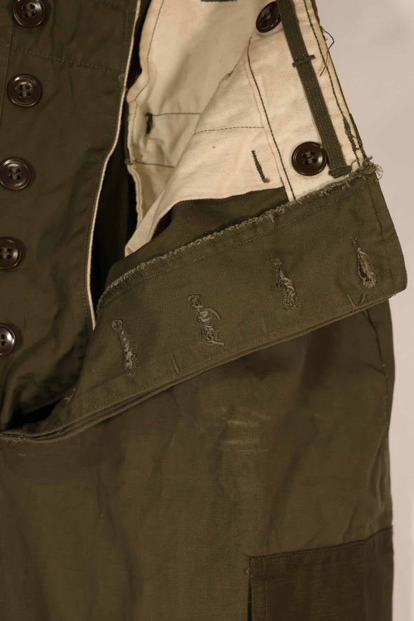 実物 1940年代〜50年代 アメリカ陸軍 M45 パンツ 空挺パンツ 中古品