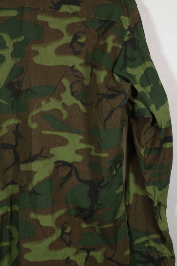 1968年製 ポップリン製 ノンリップ ERDL ジャングルファティーグ ジャケット M-R 状態良い
