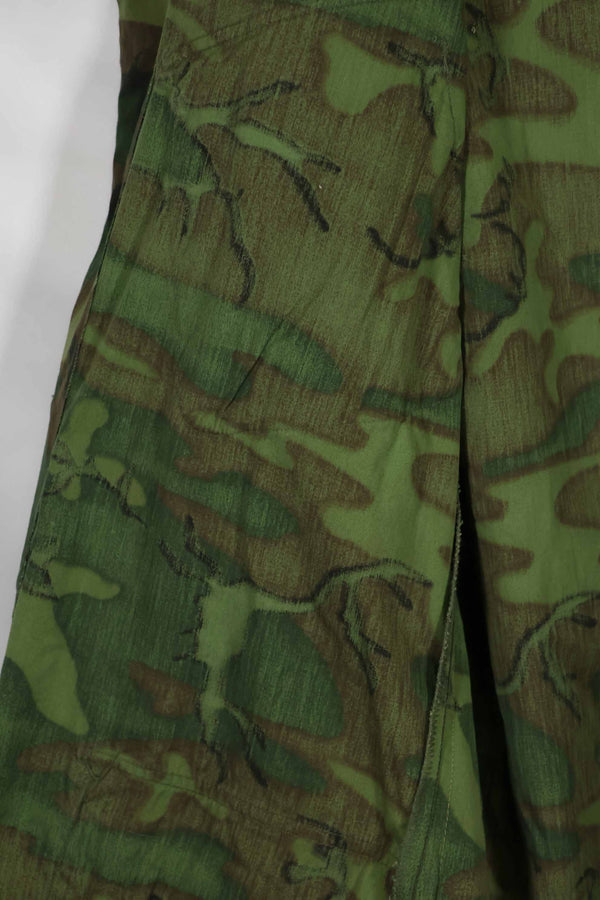 1968年製 ポップリン製 ノンリップ ERDL ジャングルファティーグ ジャケット M-R 状態良い