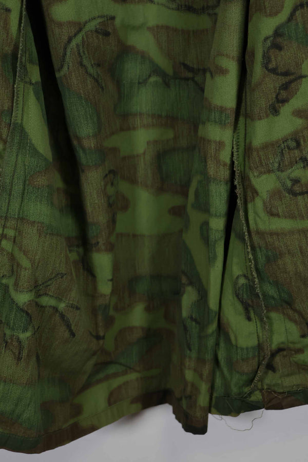 1968年製 ポップリン製 ノンリップ ERDL ジャングルファティーグ ジャケット M-R 状態良い