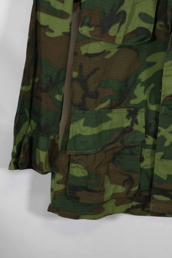 1969年製 リップストップ生地 ERDL ジャングルファティーグ ジャケット S-S ほぼ未使用