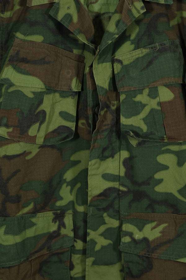 1969年製 リップストップ生地 ERDL ジャングルファティーグ ジャケット S-S ほぼ未使用