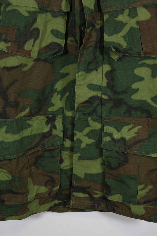 1969年製 リップストップ生地 ERDL ジャングルファティーグ ジャケット S-S ほぼ未使用