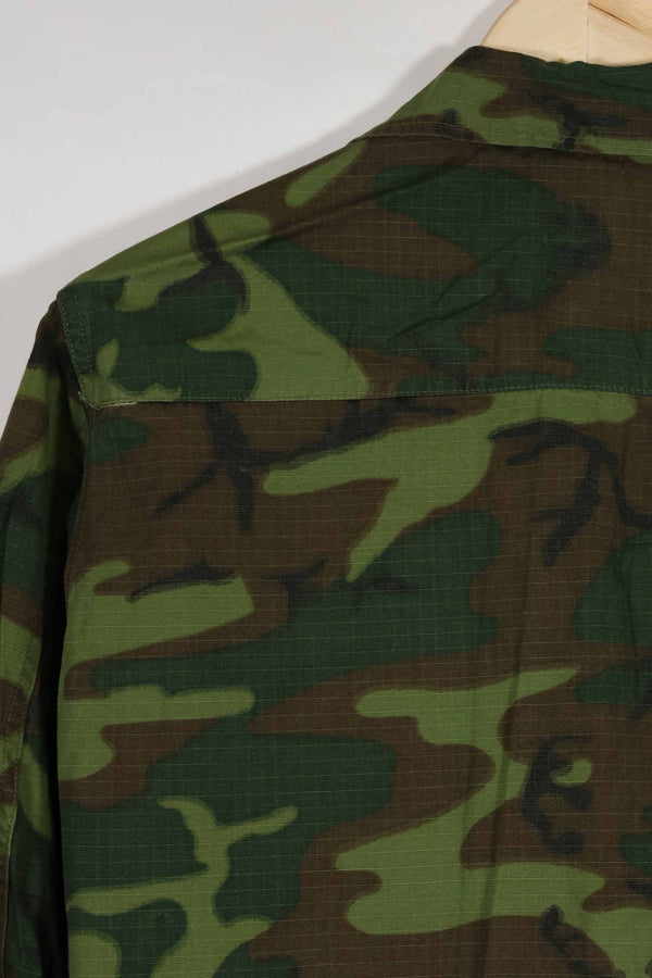 1969年製 リップストップ生地 ERDL ジャングルファティーグ ジャケット S-S ほぼ未使用