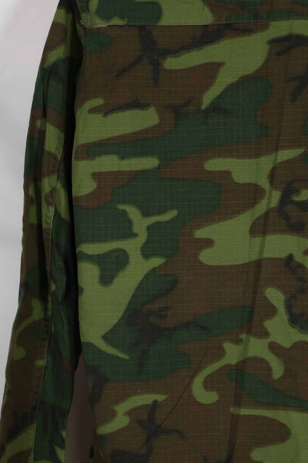 1969年製 リップストップ生地 ERDL ジャングルファティーグ ジャケット S-S ほぼ未使用