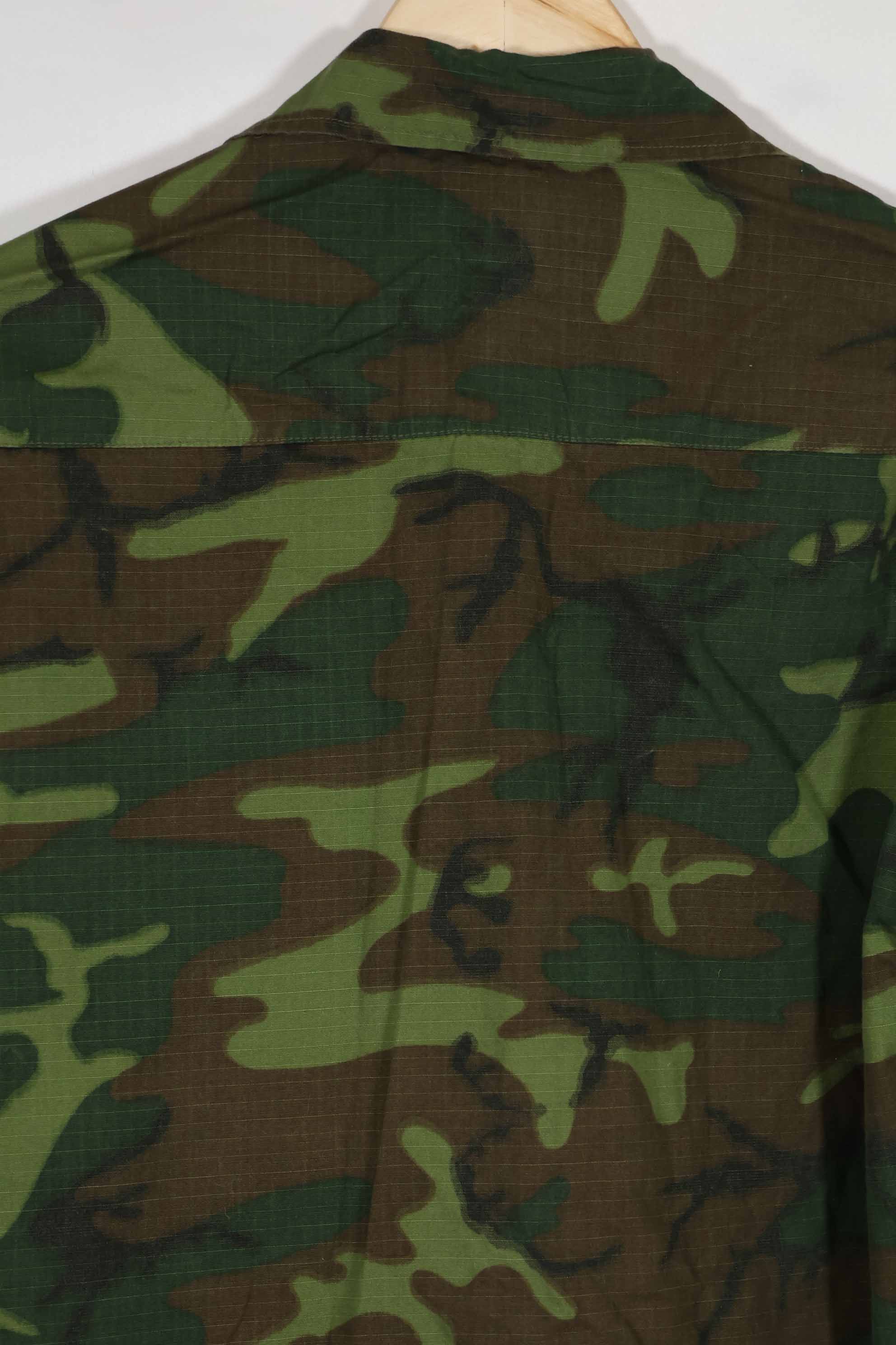 1969年製 リップストップ生地 ERDL ジャングルファティーグ ジャケット S-S ほぼ未使用