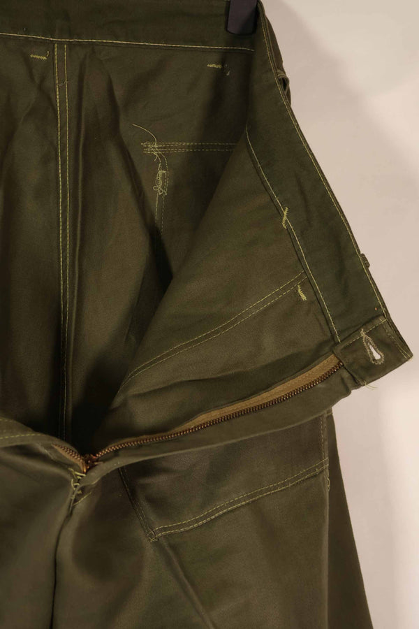 実物 1950年代 アメリカ陸軍 コットンユーティリティパンツ 中古品