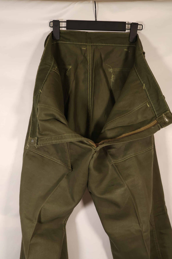 実物 1950年代 アメリカ陸軍 コットンユーティリティパンツ 中古品