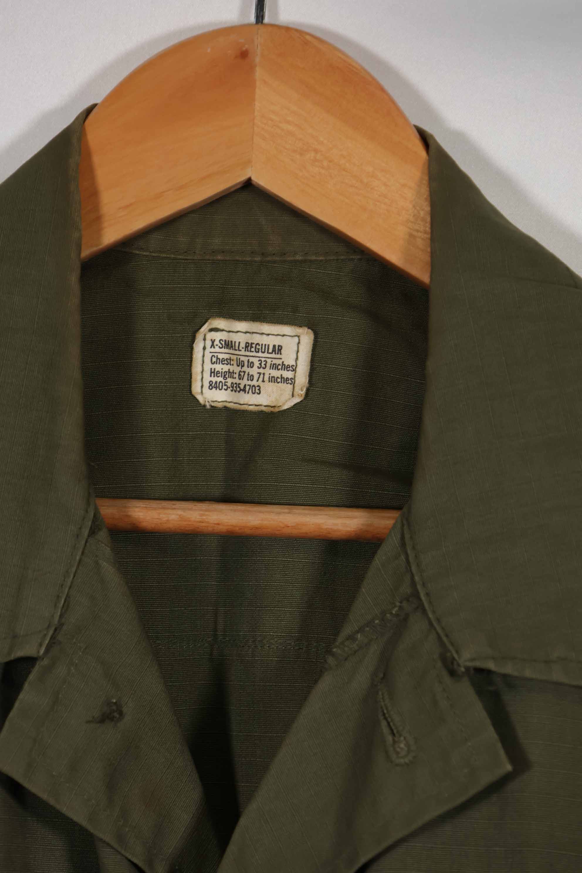 1969年製 4th Model ジャングルファティーグ ジャケット X-S-R 中古品 状態良い