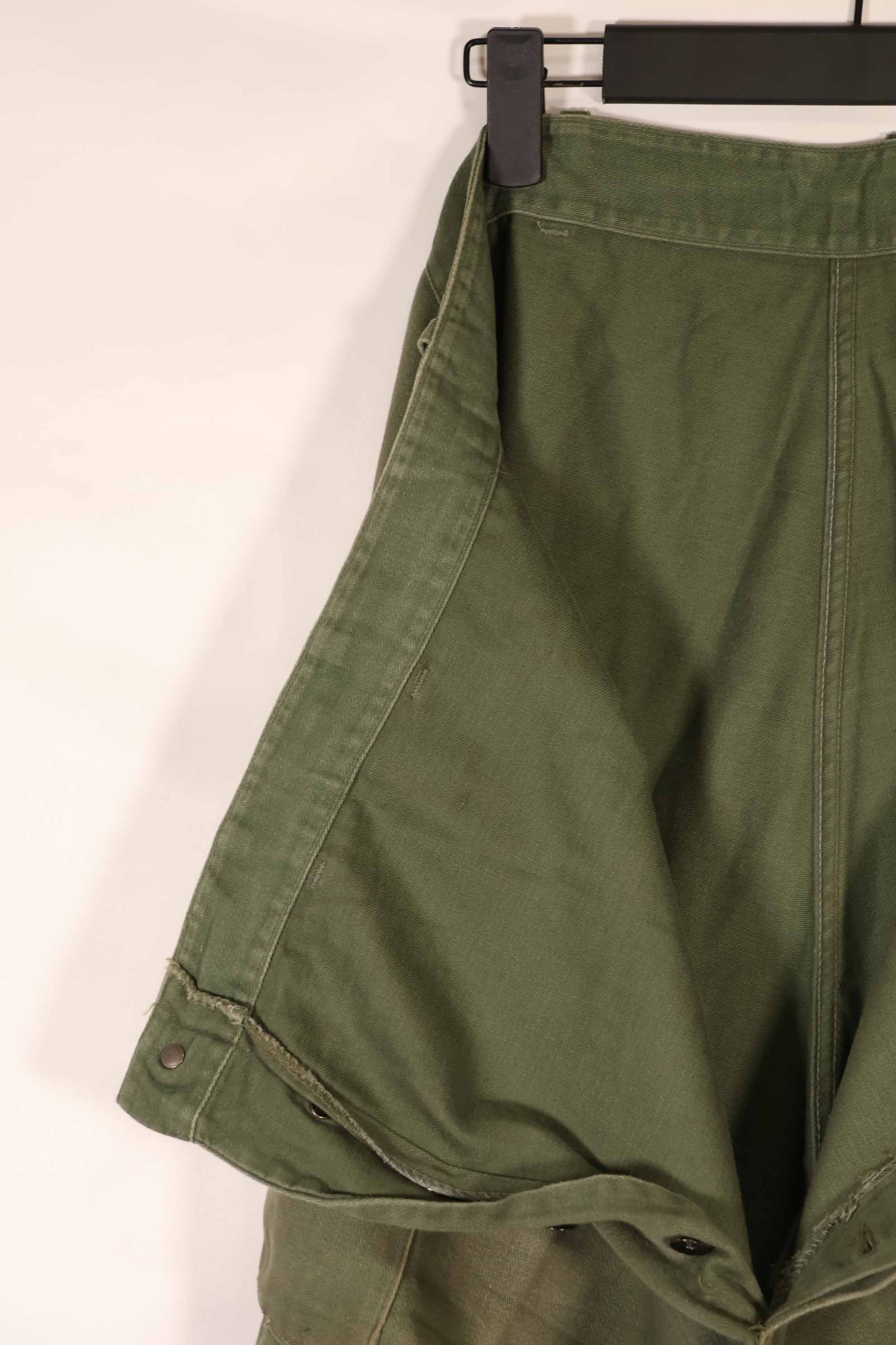 実物 1940年代〜50年代 アメリカ陸軍 M43 パンツカット コットンパンツ 中古品