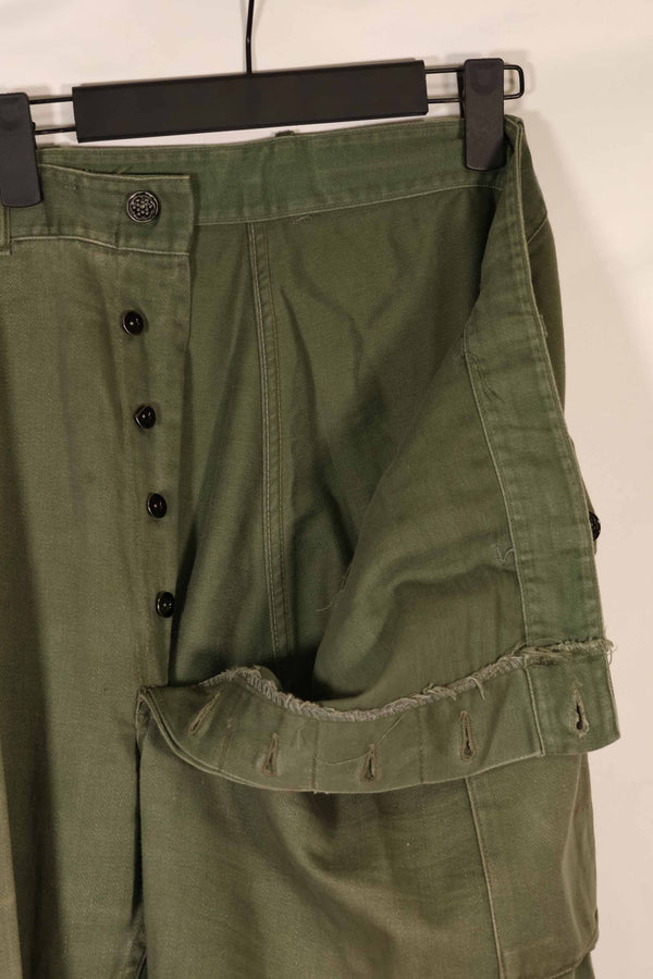 実物 1940年代〜50年代 アメリカ陸軍 M43 パンツカット コットンパンツ 中古品