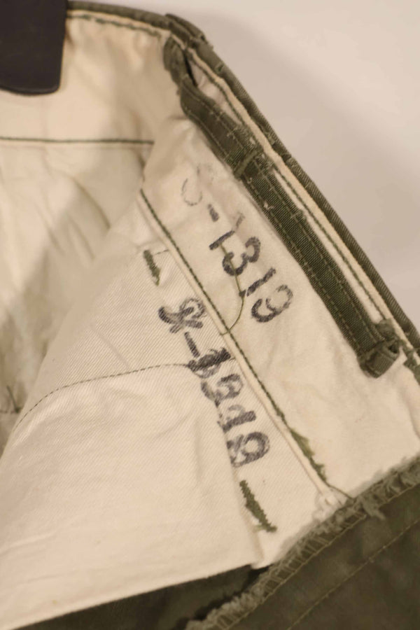 実物 1940年代 アメリカ陸軍 M45 コットンフィールドパンツ 中古品