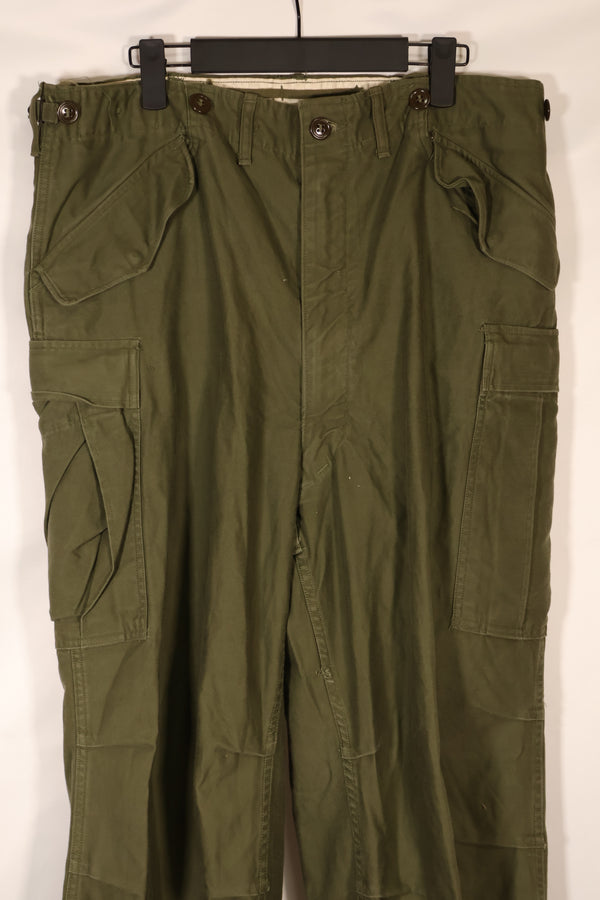 実物 1953年製 M51 コットン フィールドパンツ 中古品 M-R