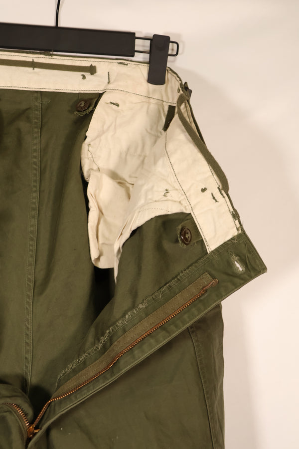 実物 1953年製 M51 コットン フィールドパンツ 中古品 M-R