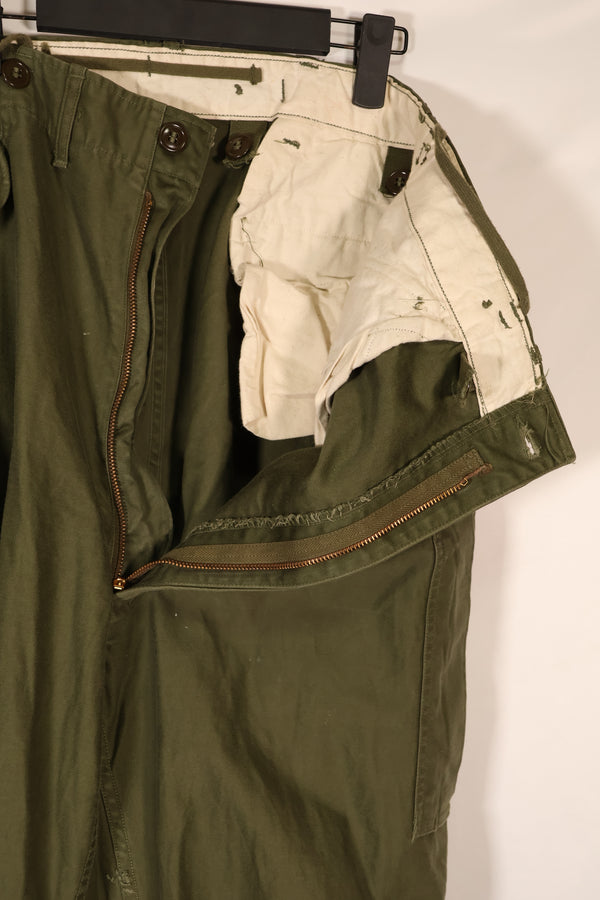 実物 1953年製 M51 コットン フィールドパンツ 中古品 M-R