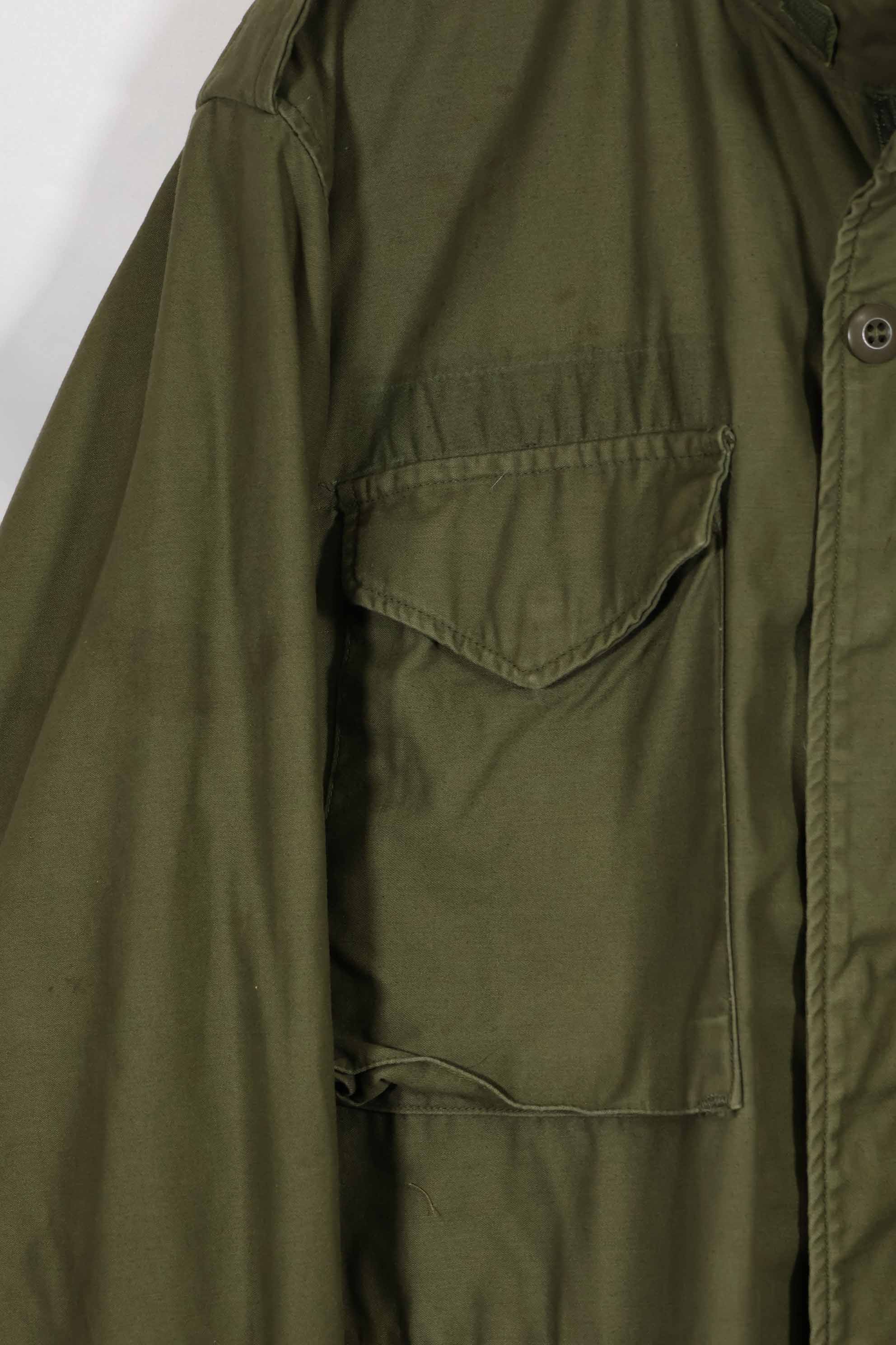 実物 1968年製 2nd Model M65 フィールドジャケット グレーライナー M-R 中古品