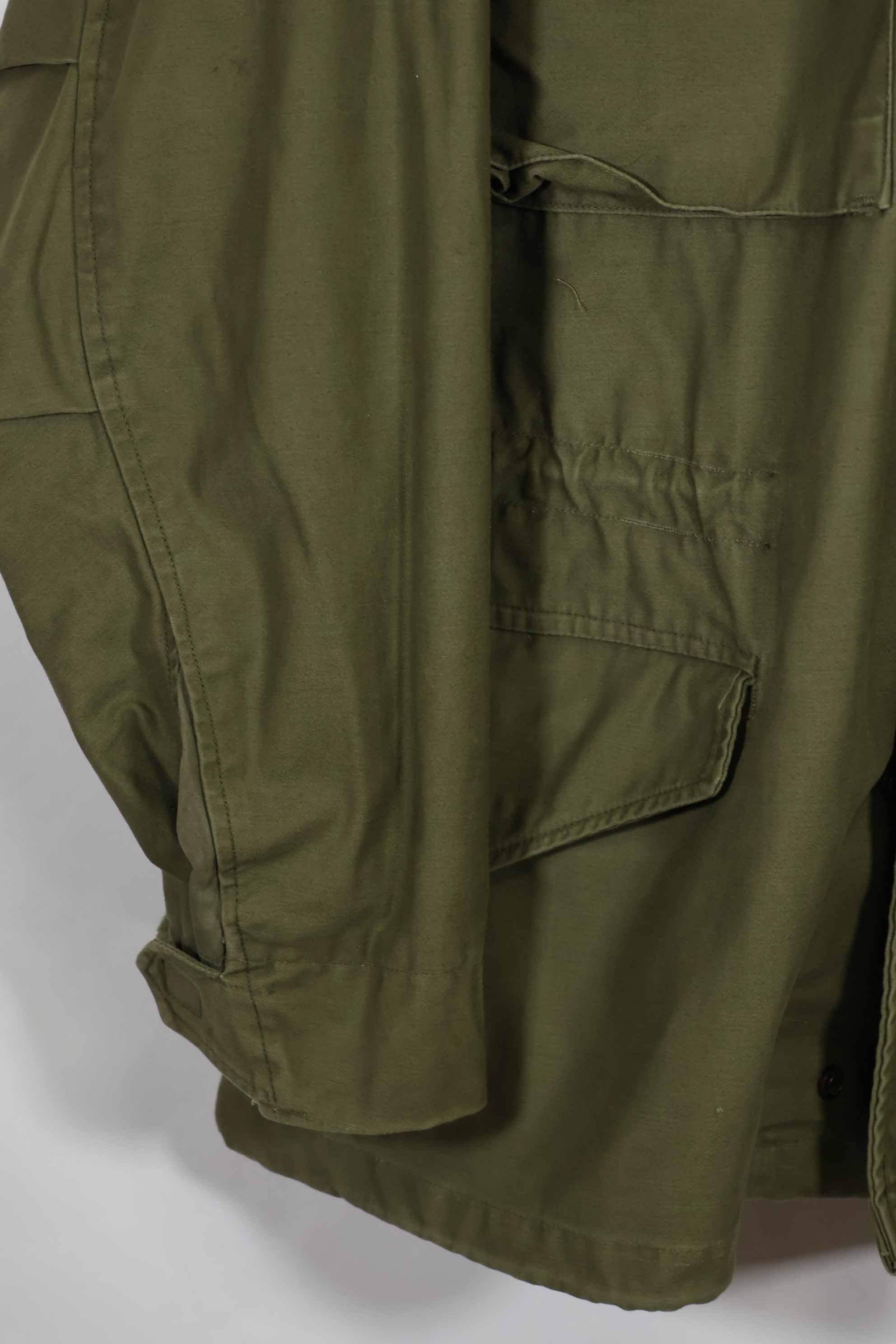 実物 1968年製 2nd Model M65 フィールドジャケット グレーライナー M-R 中古品