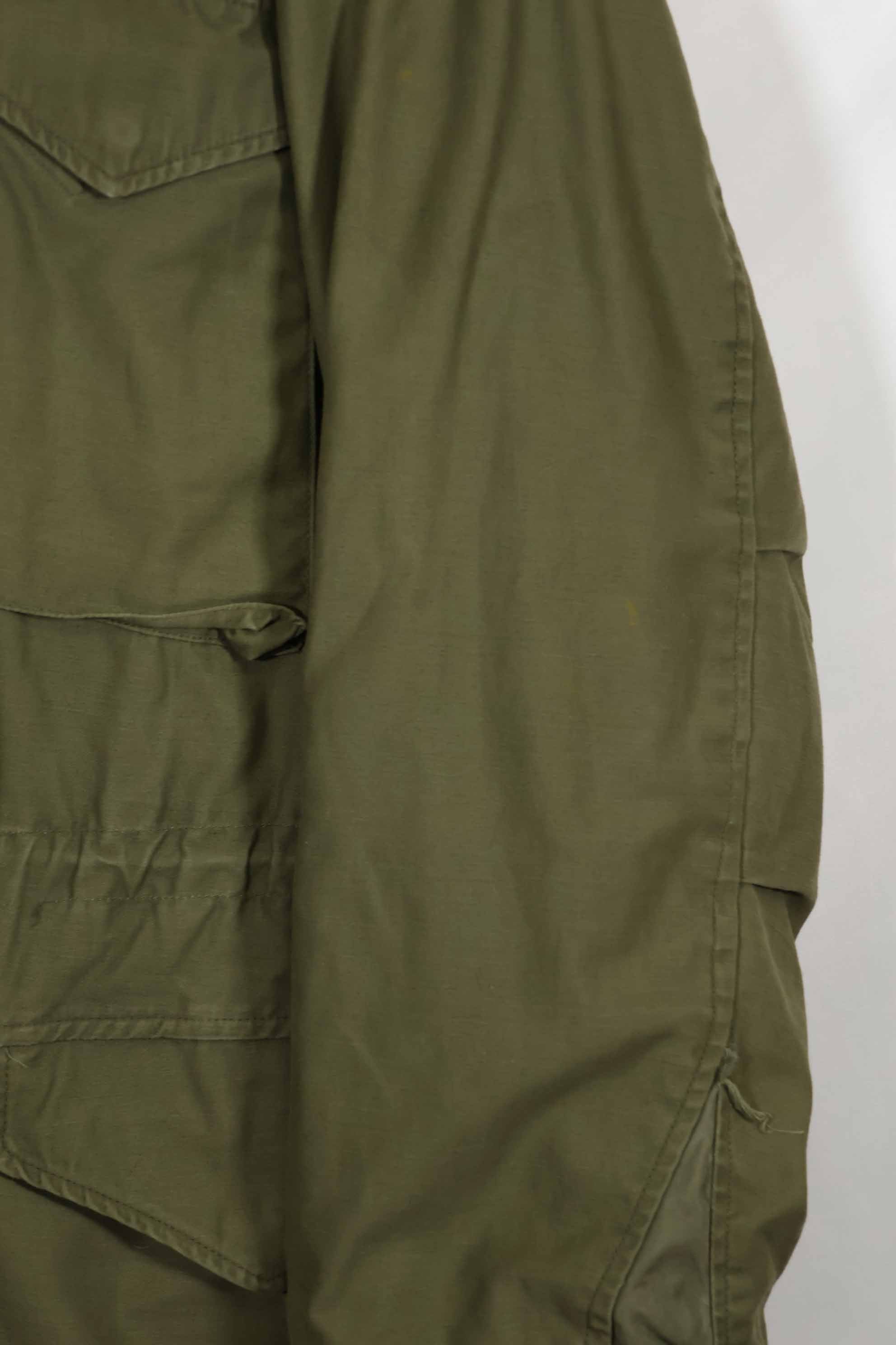 実物 1968年製 2nd Model M65 フィールドジャケット グレーライナー M-R 中古品