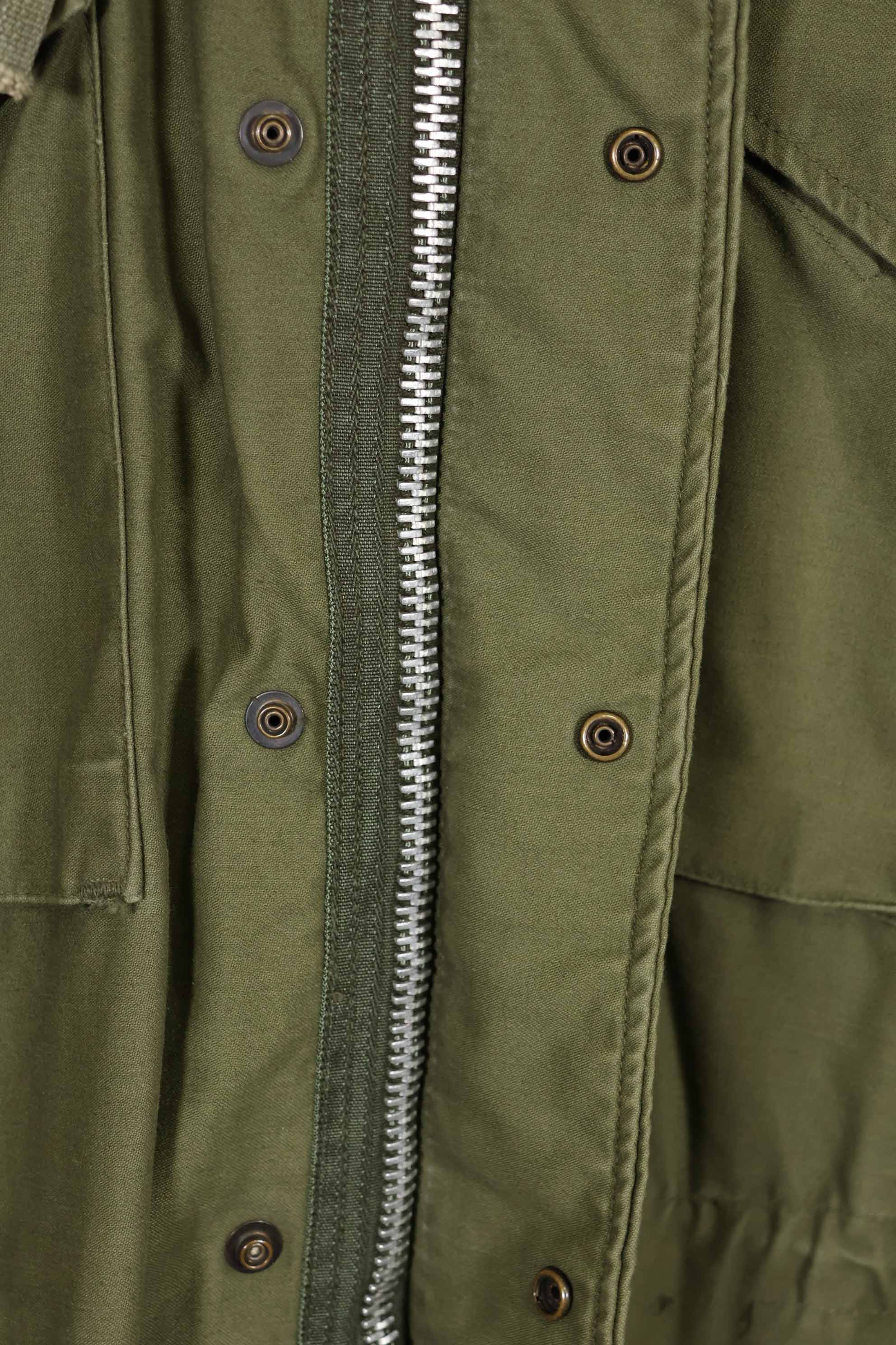 実物 1968年製 2nd Model M65 フィールドジャケット グレーライナー M-R 中古品