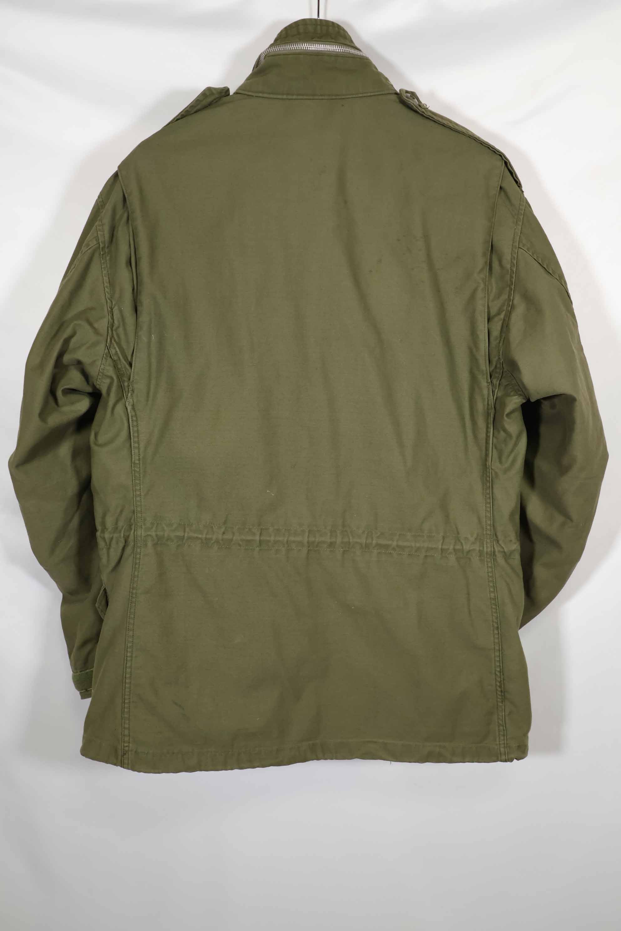 実物 1968年製 2nd Model M65 フィールドジャケット グレーライナー M-R 中古品