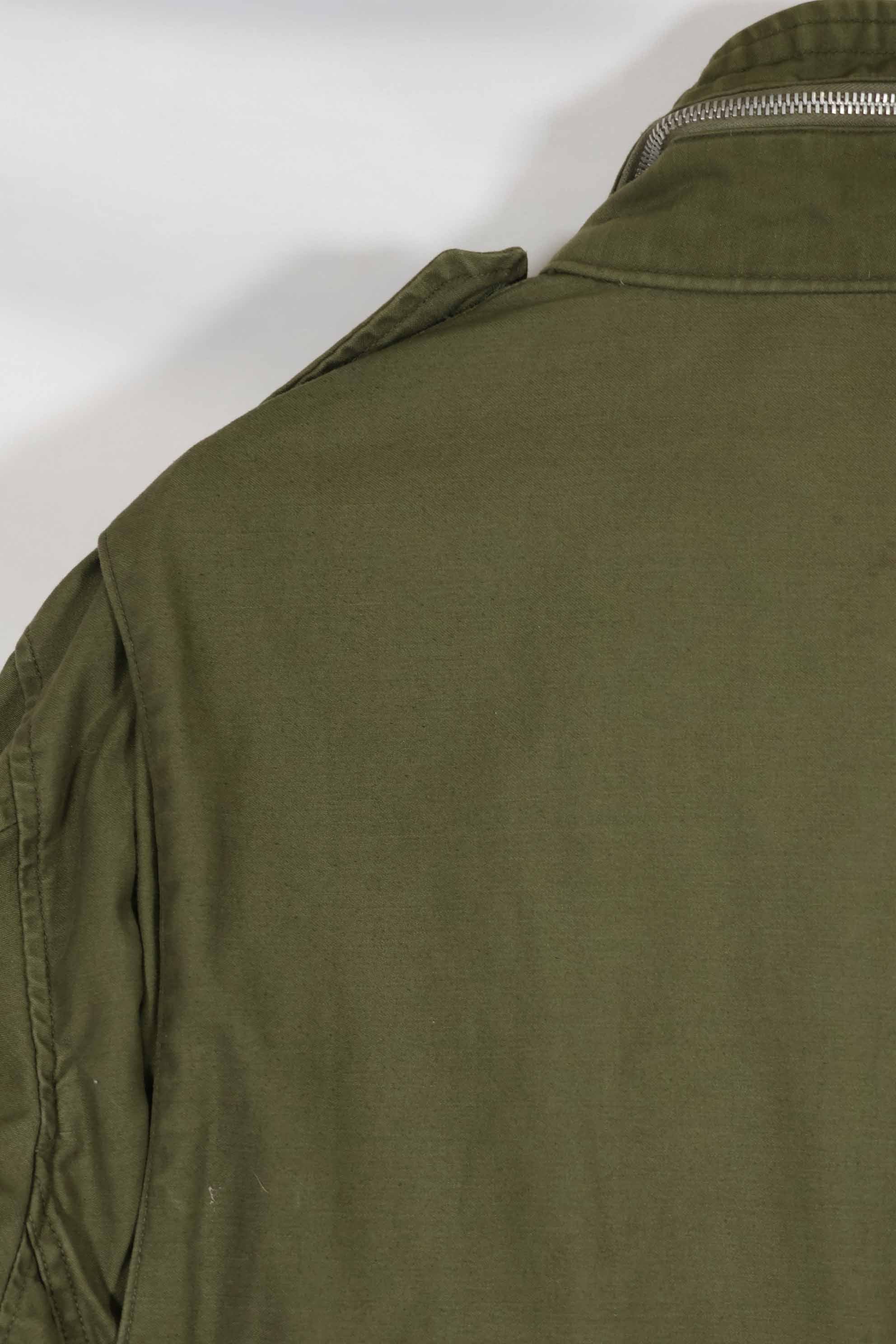 実物 1968年製 2nd Model M65 フィールドジャケット グレーライナー M-R 中古品