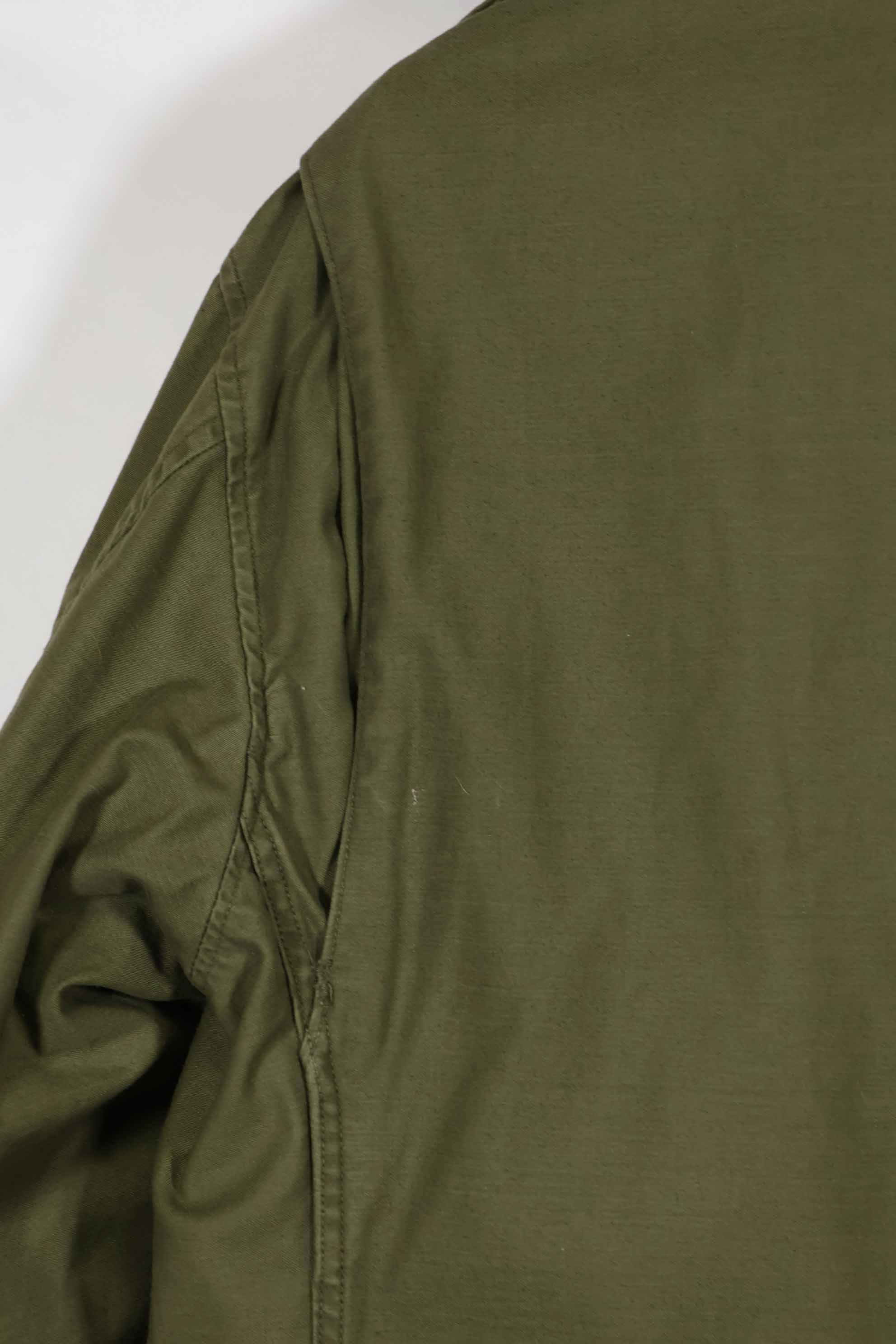 実物 1968年製 2nd Model M65 フィールドジャケット グレーライナー M-R 中古品