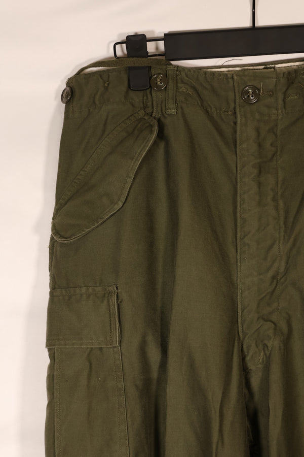 実物 1958年製 M51 コットン フィールドパンツ 中古品 S-R