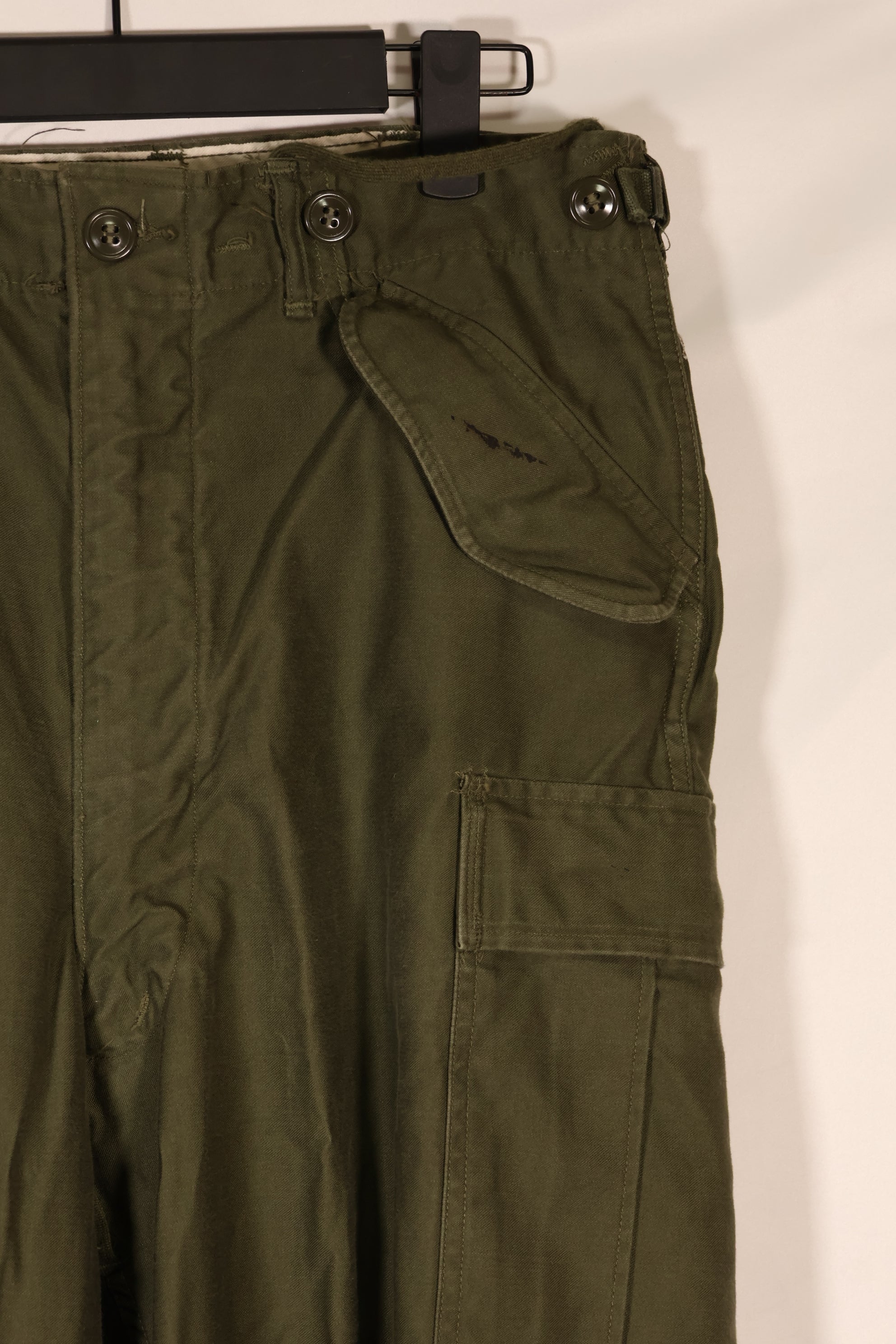 実物 1958年製 M51 コットン フィールドパンツ 中古品 S-R