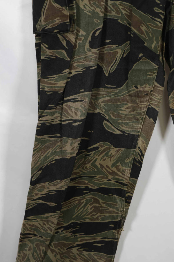 1965年頃 シルバータイガーストライプ タイガーストライプ パンツ US-S 中古品