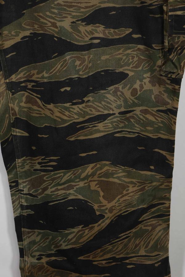 1965年頃 シルバータイガーストライプ タイガーストライプ パンツ US-S 中古品