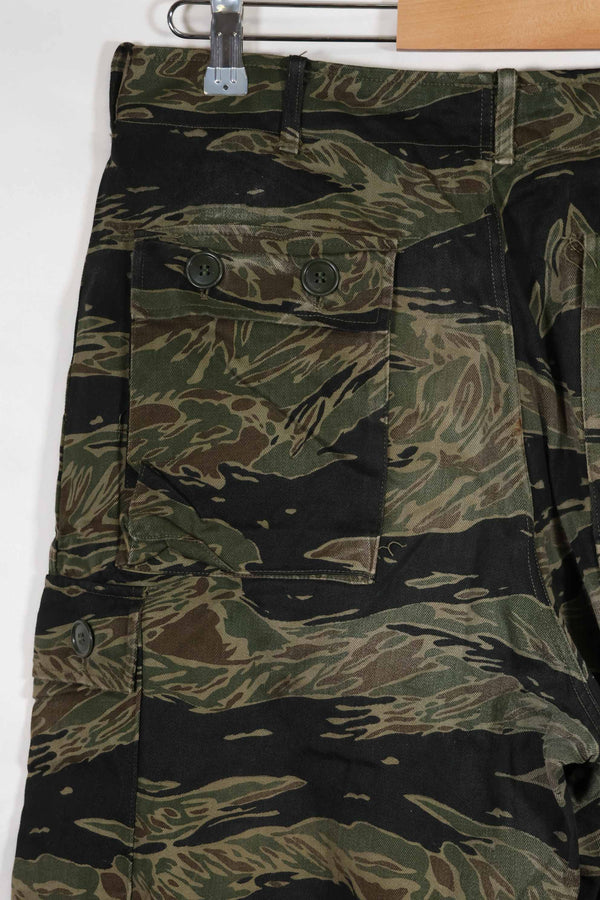 1965年頃 シルバータイガーストライプ タイガーストライプ パンツ US-S 中古品