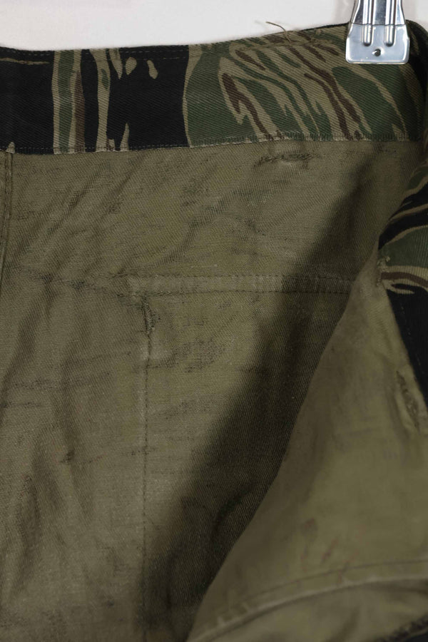 1965年頃 シルバータイガーストライプ タイガーストライプ パンツ US-S 中古品