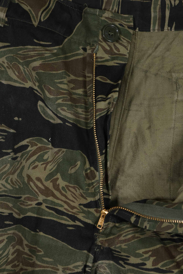 1965年頃 シルバータイガーストライプ タイガーストライプ パンツ US-S 中古品