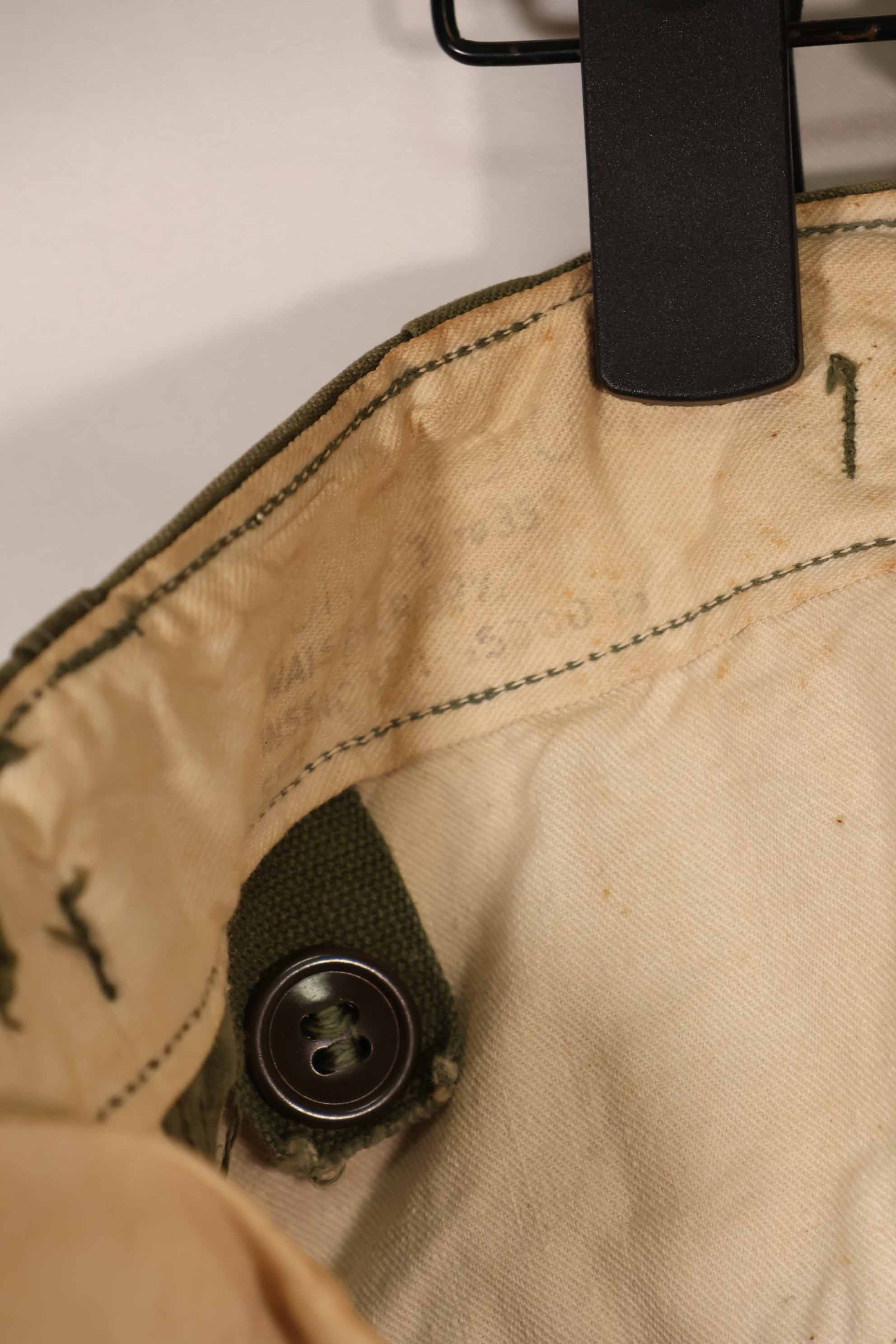 実物 1950年代 アメリカ陸軍 M51 コットンフィールドパンツ 中古品