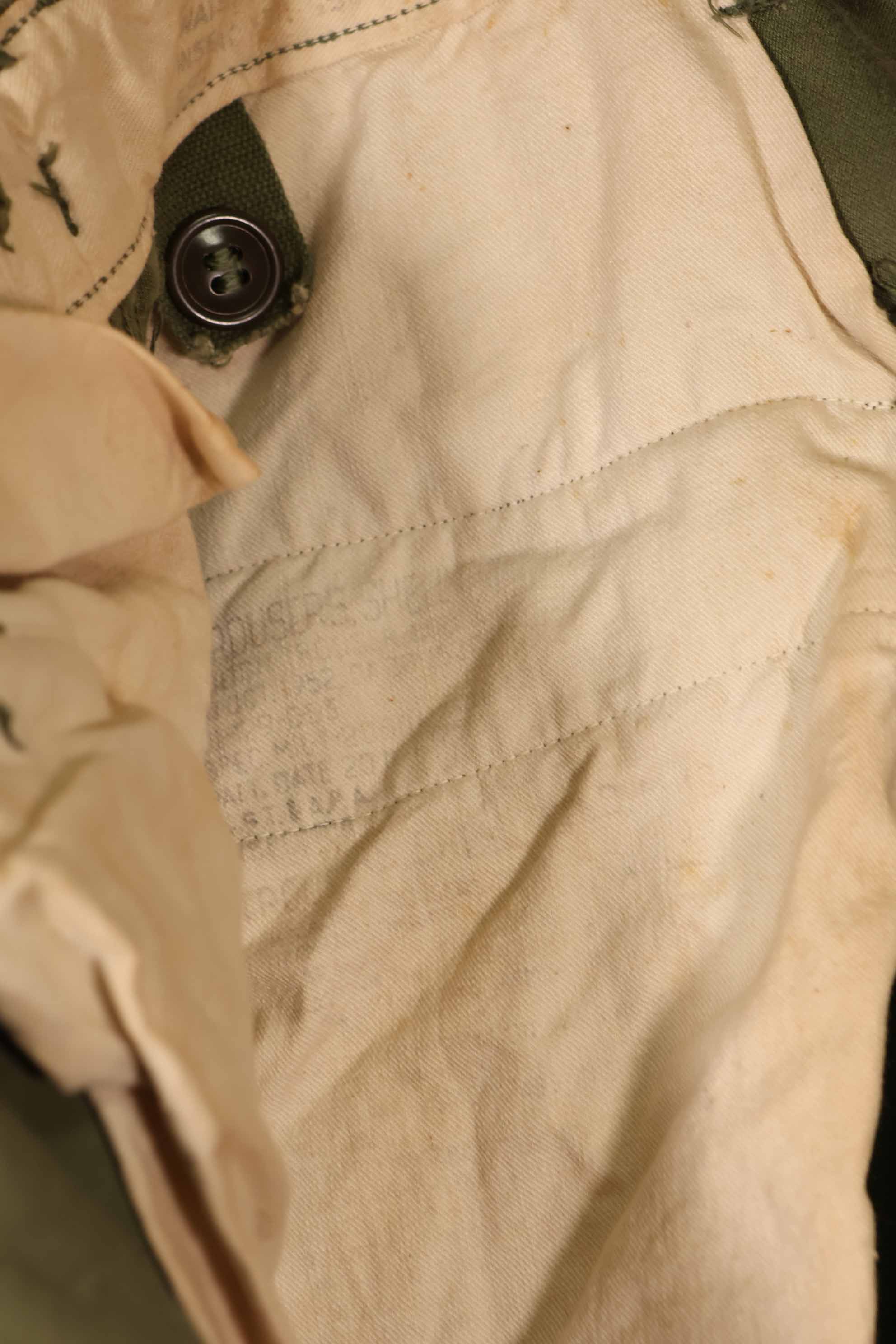 実物 1950年代 アメリカ陸軍 M51 コットンフィールドパンツ 中古品