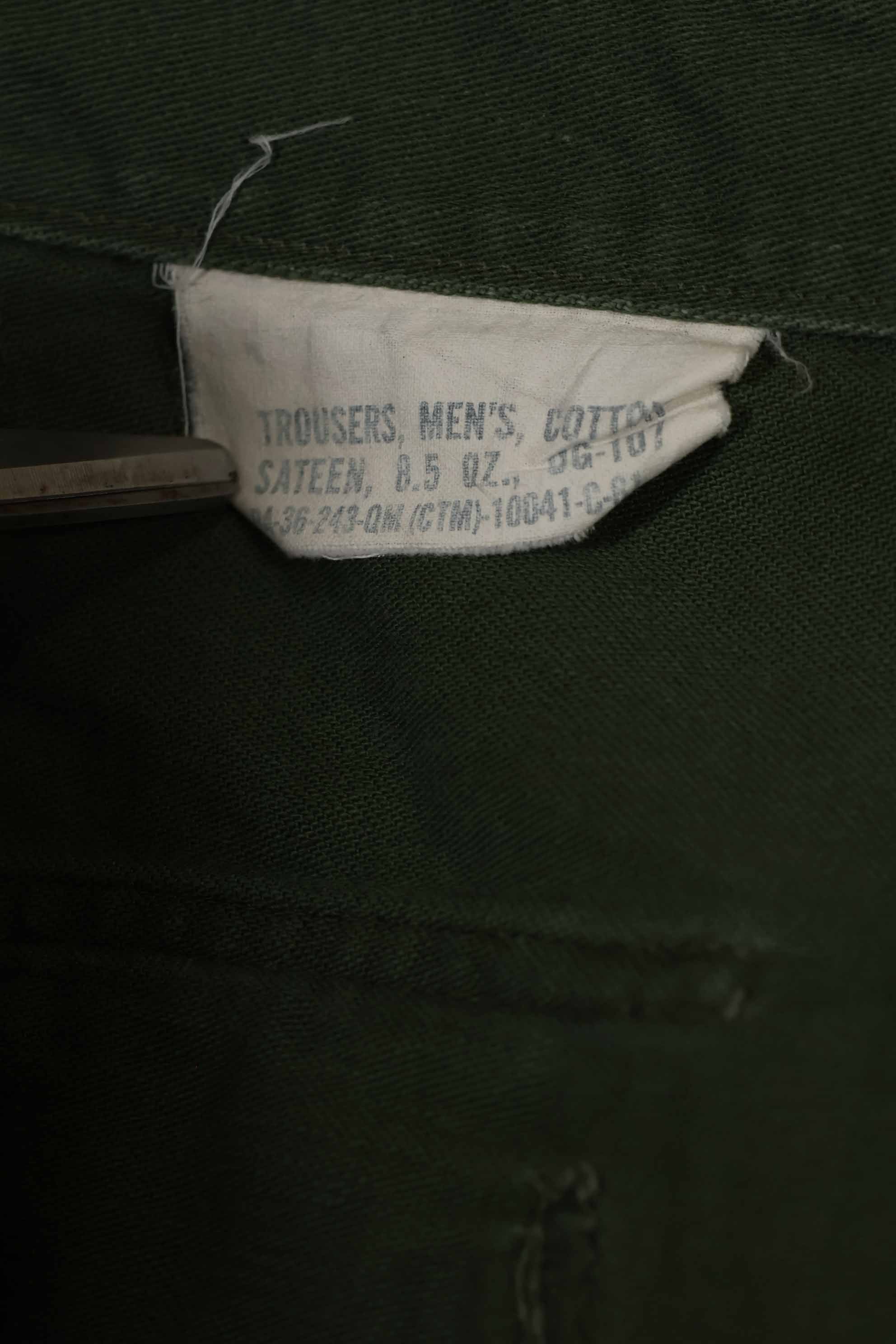 1961年製 OG-107 ユーティリティパンツ ベイカーパンツ MEDIUM-LONG 中古品