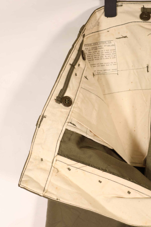 実物 1940年代後半〜50年代前半 M45 ODコットンフィールドパンツ 中古品 状態良い