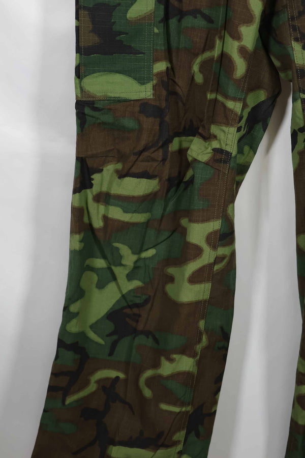 1968年製 デッドストック リップストップ生地 ERDL ジャングルファティーグ パンツ S-S