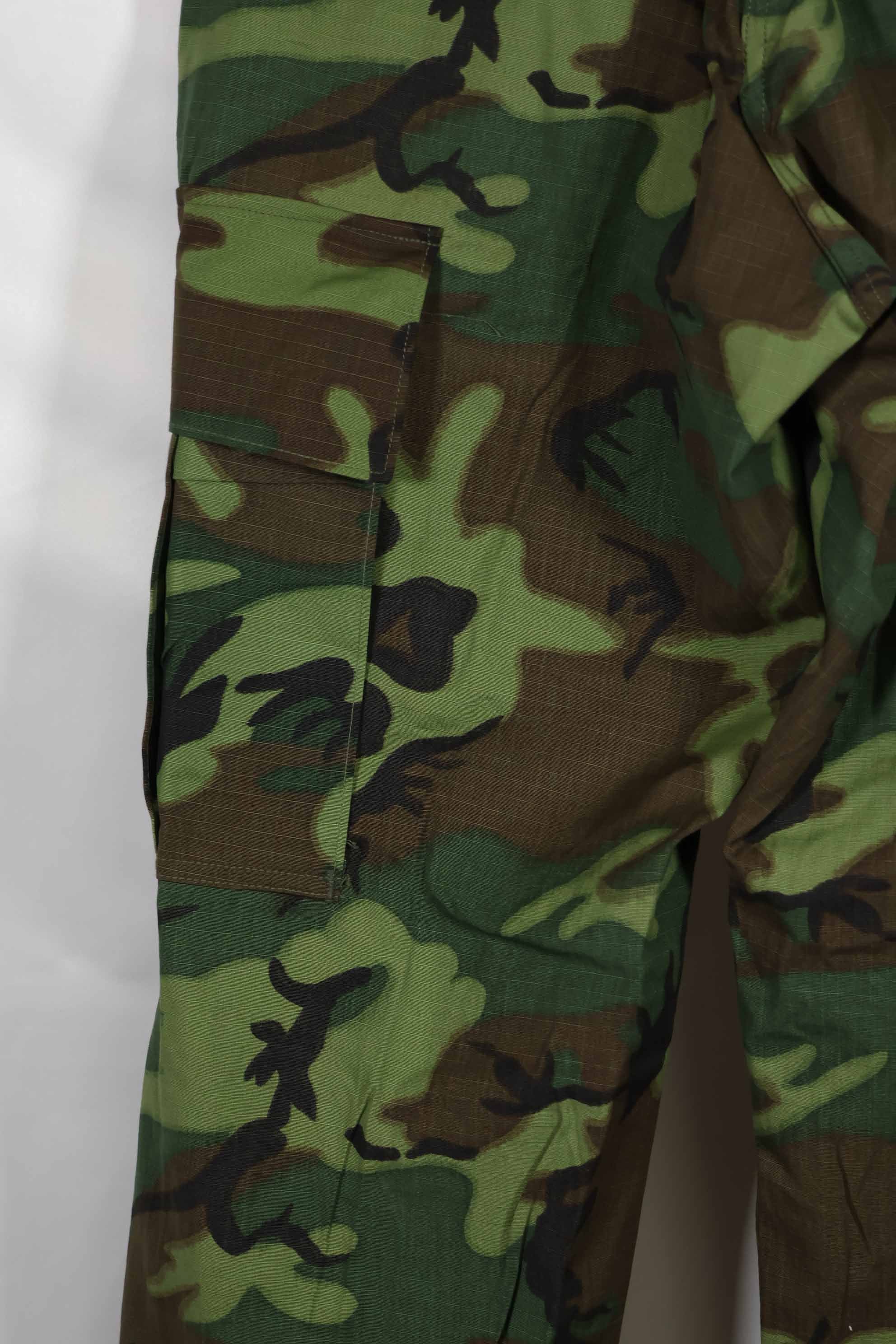 1968年製 デッドストック リップストップ生地 ERDL ジャングルファティーグ パンツ S-S