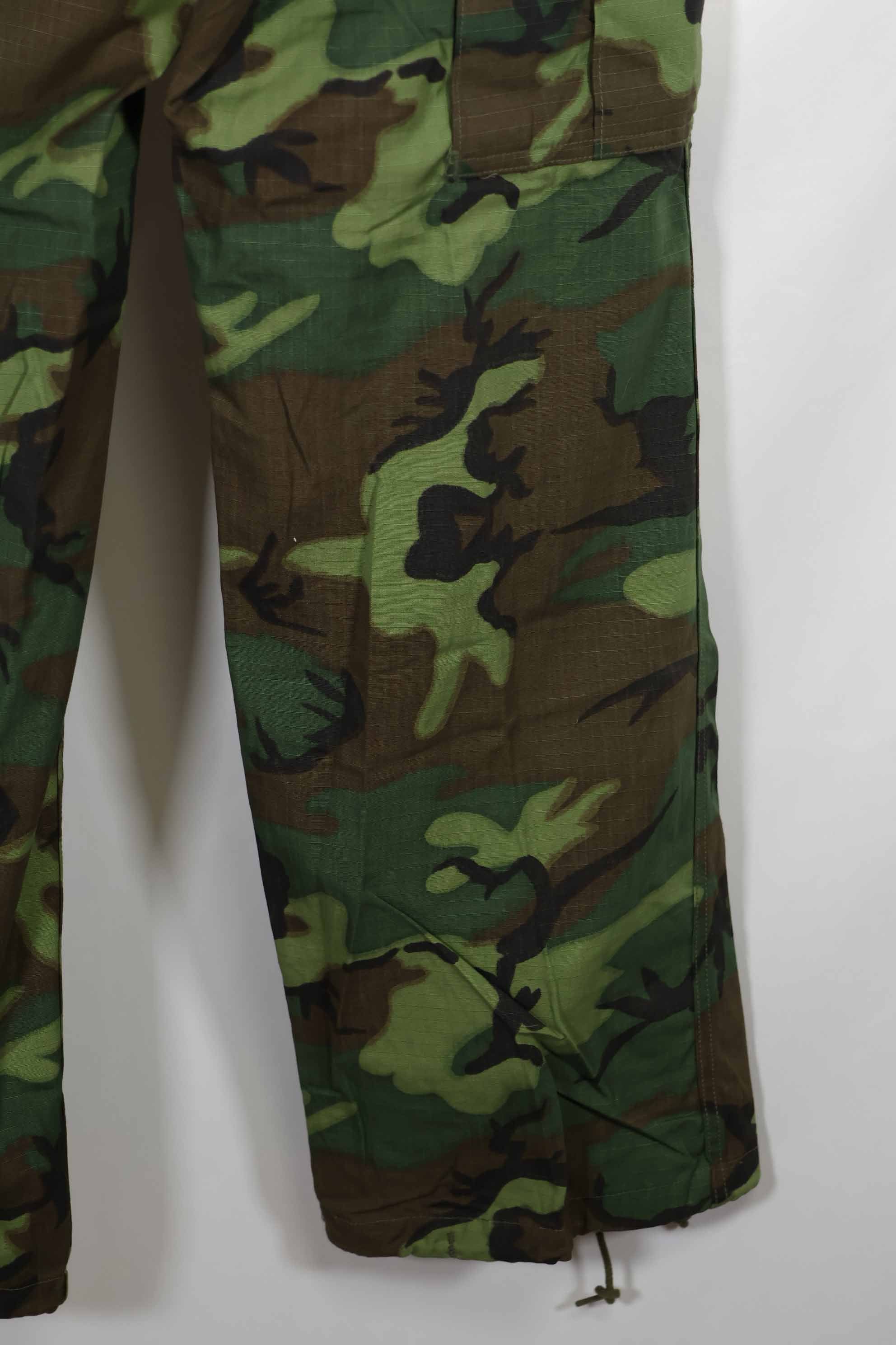 1968年製 デッドストック リップストップ生地 ERDL ジャングルファティーグ パンツ S-S