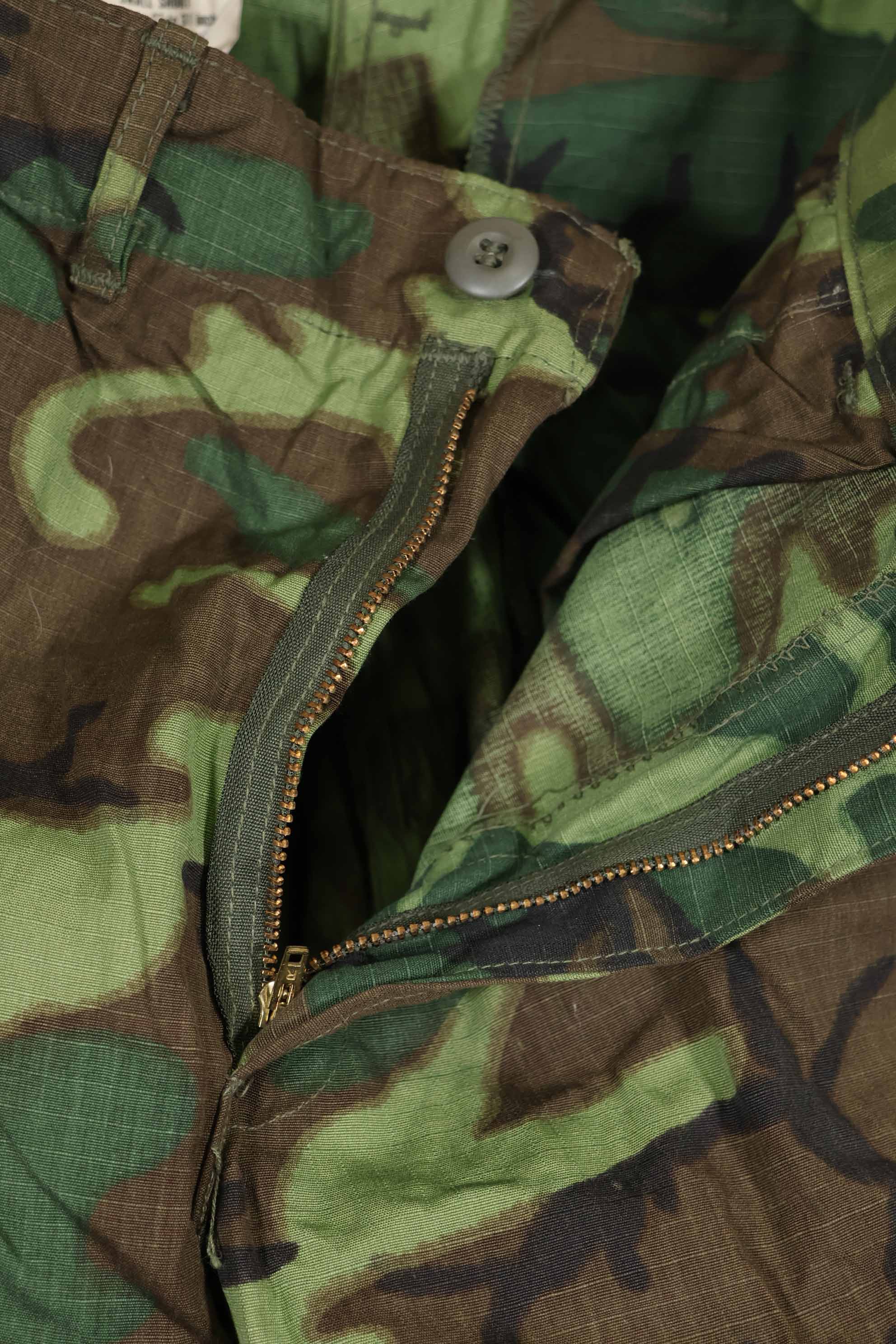 1968年製 デッドストック リップストップ生地 ERDL ジャングルファティーグ パンツ S-S