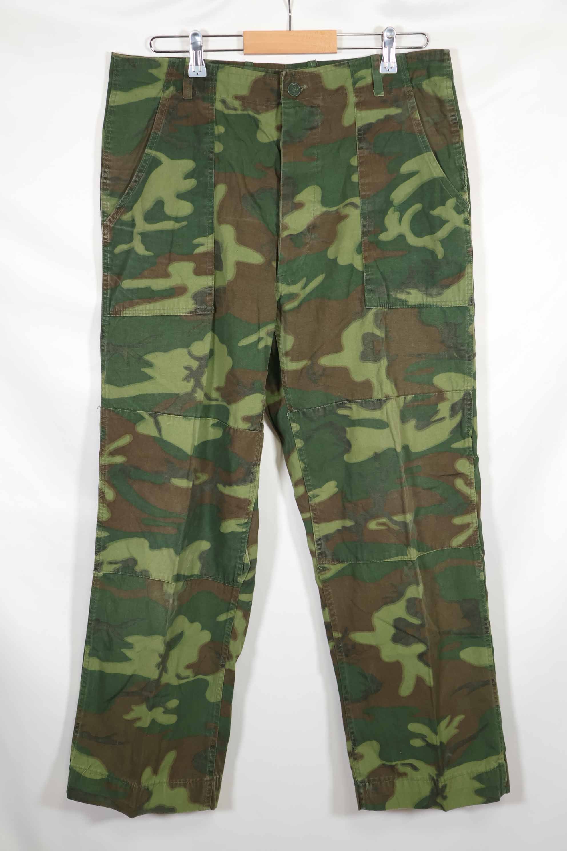 1960年代後半 ノンリップストップ生地 ERDL ベイカーパンツ 中古品