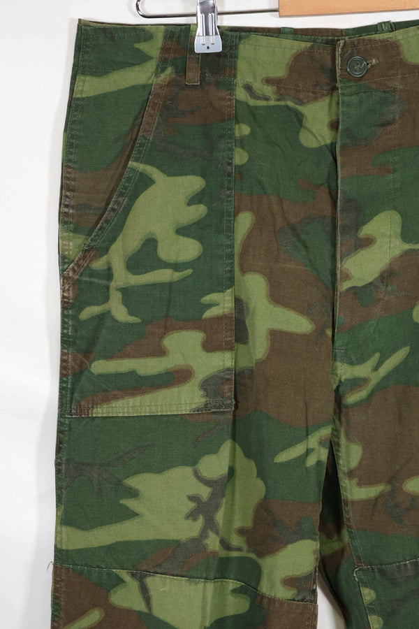 1960年代後半 ノンリップストップ生地 ERDL ベイカーパンツ 中古品