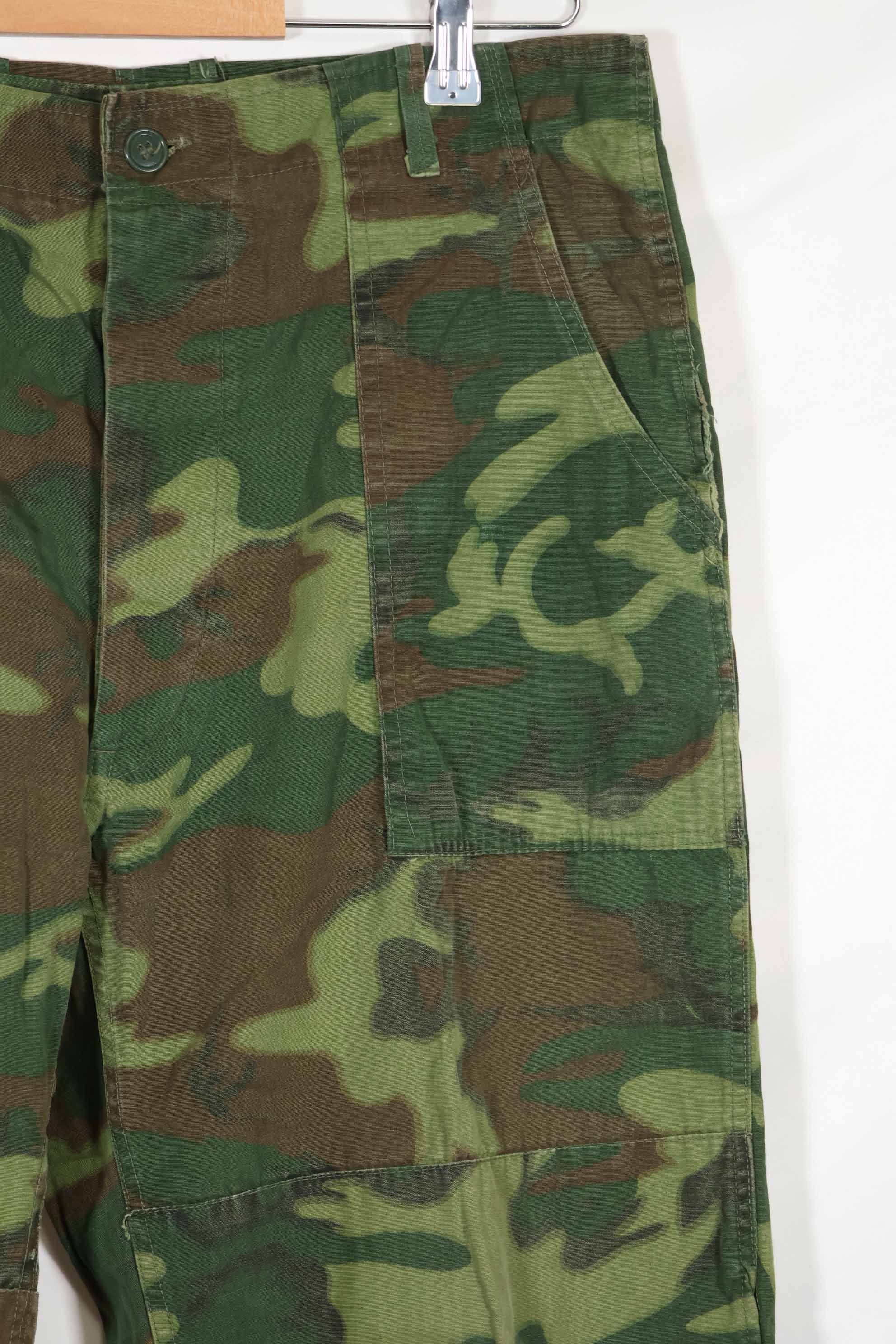 1960年代後半 ノンリップストップ生地 ERDL ベイカーパンツ 中古品