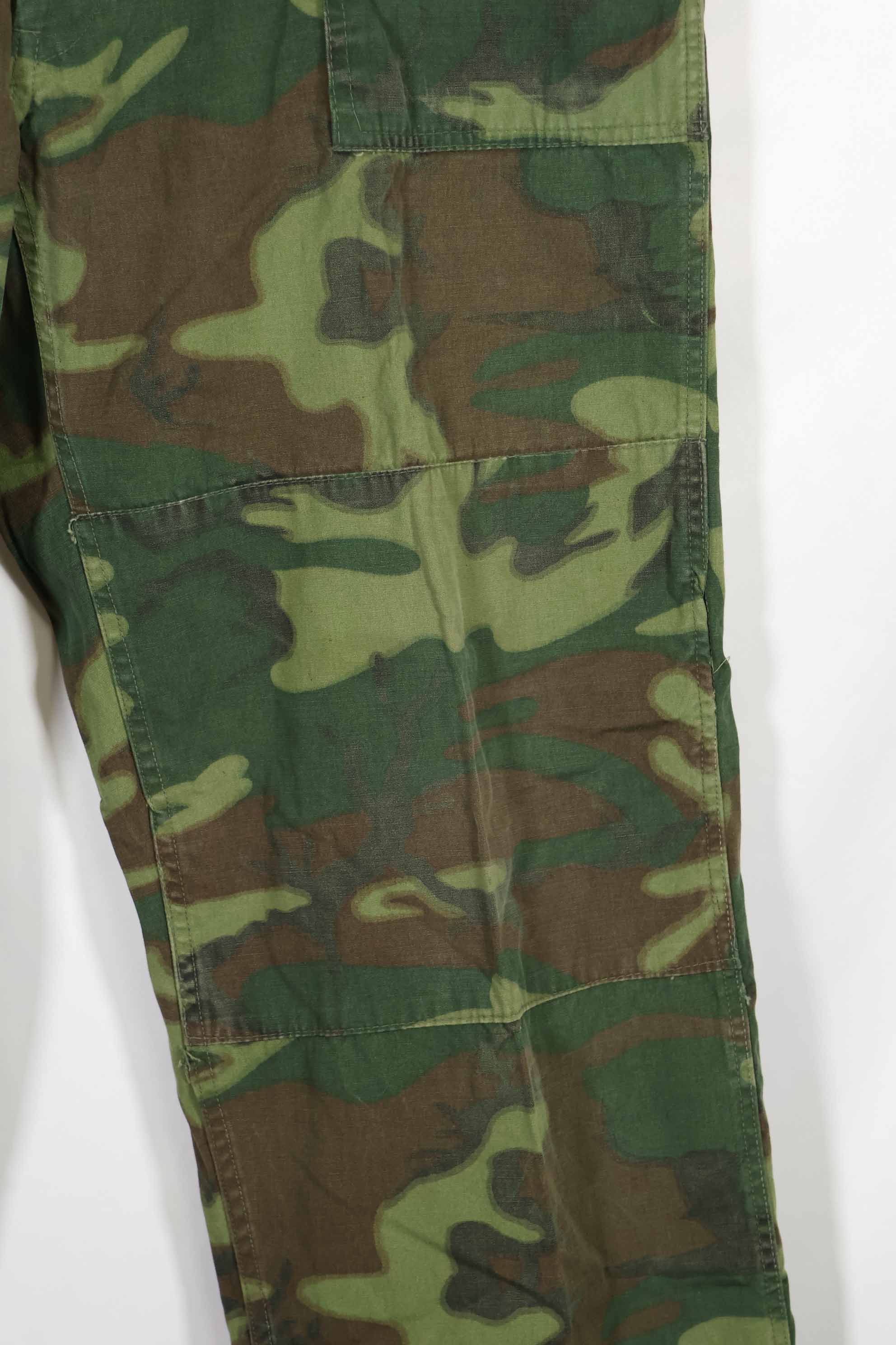 1960年代後半 ノンリップストップ生地 ERDL ベイカーパンツ 中古品