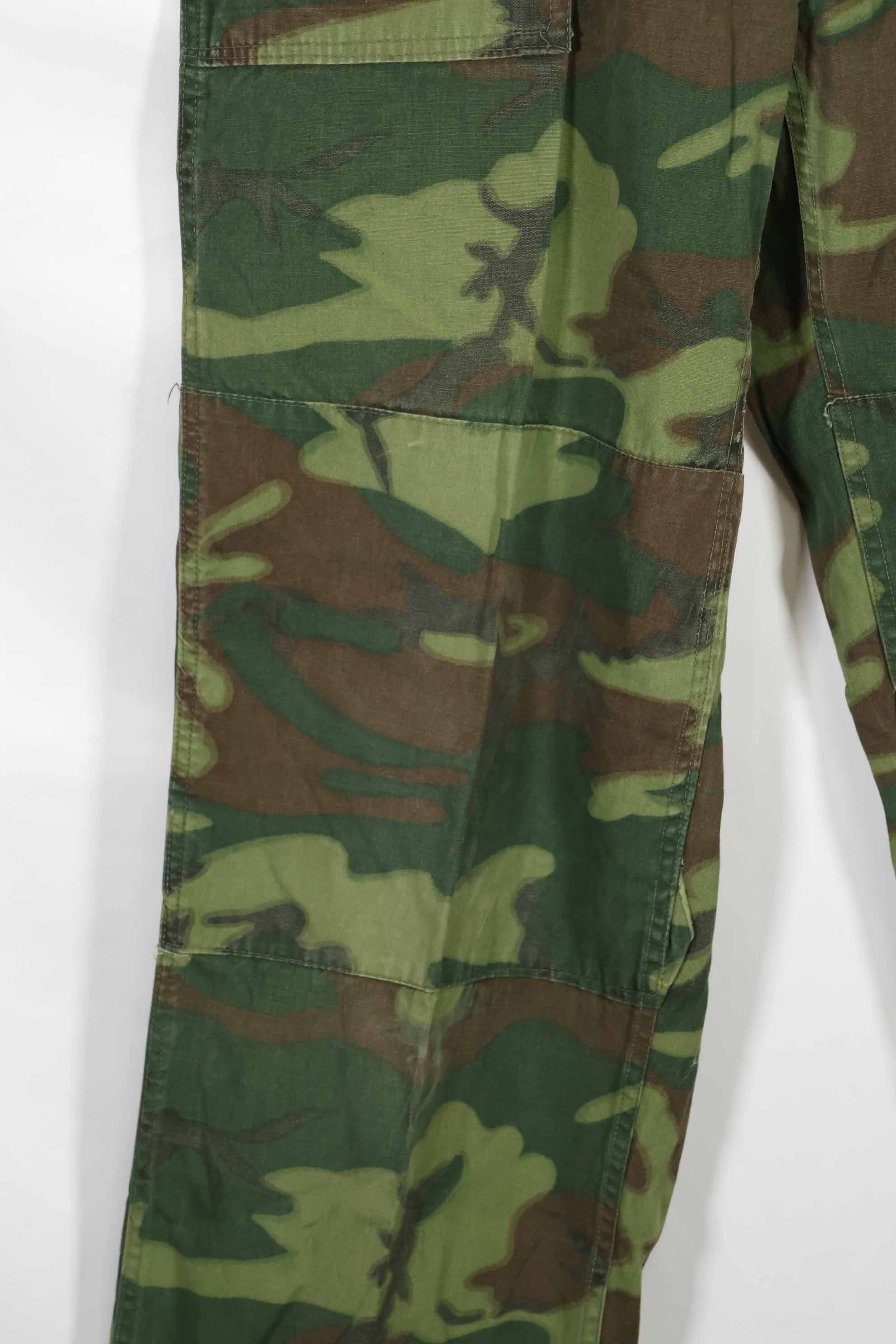 1960年代後半 ノンリップストップ生地 ERDL ベイカーパンツ 中古品